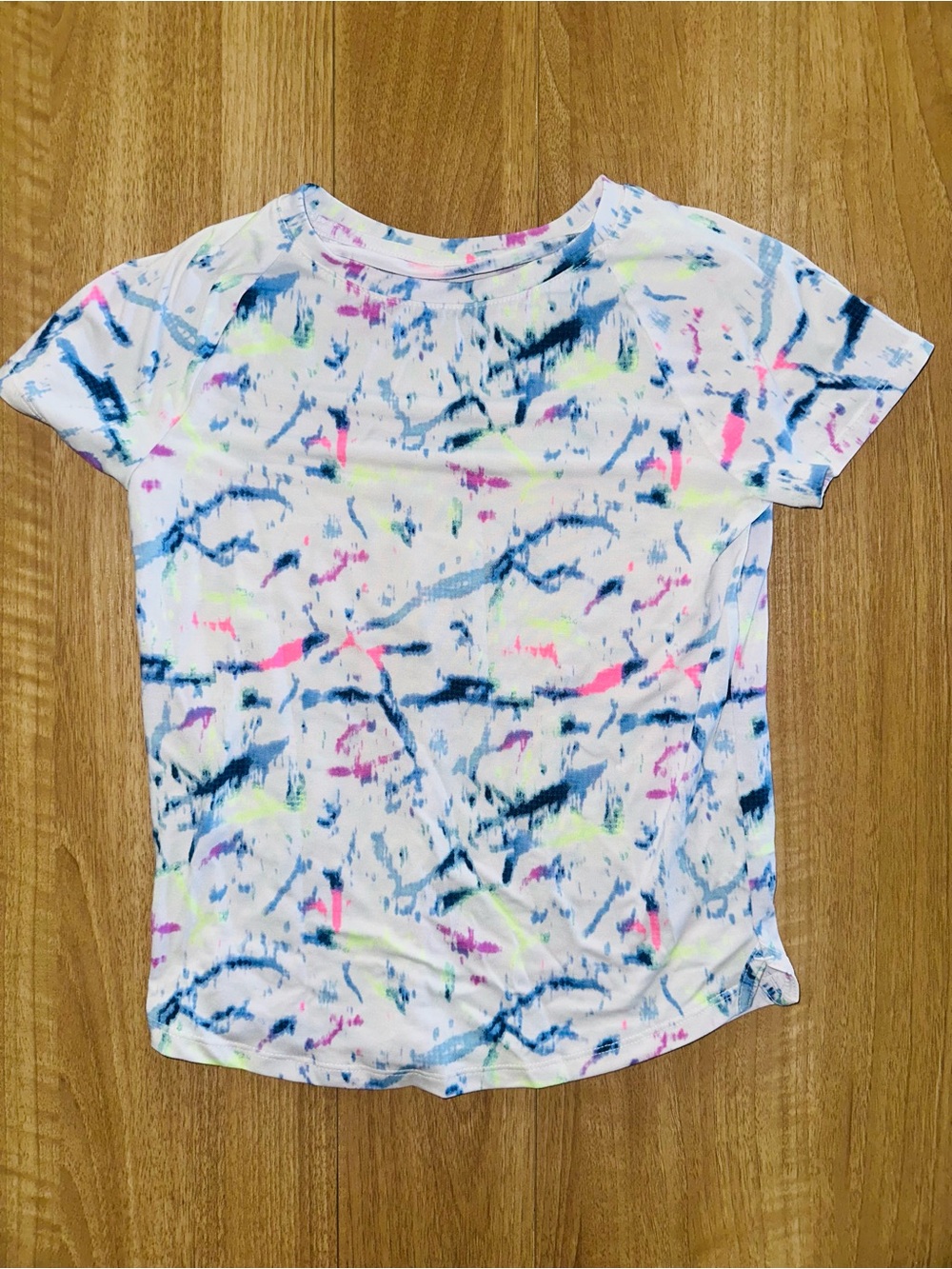 Athletic Works Girls' Active Tee with Short Sleeves